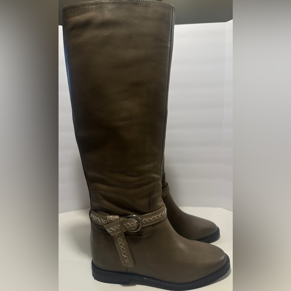 New - Lucky Brand - Knee-High Leather Boots